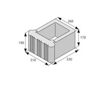 BEST LARGO výška 170/190mm přírodní STANDARD mezerovitá BEST LARGO výška 170/190mm přírodní STANDARD mezerovitá